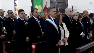Zdero asistió al Tedeum por el 25 de Mayo en Resistencia