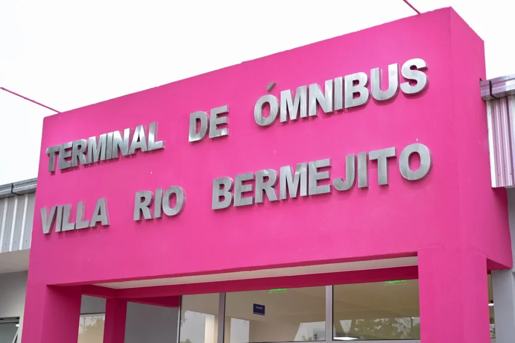 Nueva terminal de Villa Río Bermejito: turismo y transporte
