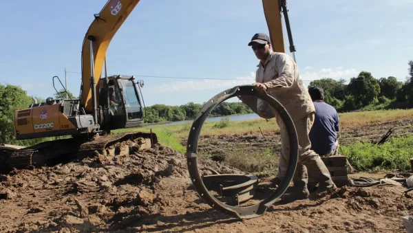 Sameep restablece el agua tras reparar el Primer Acueducto