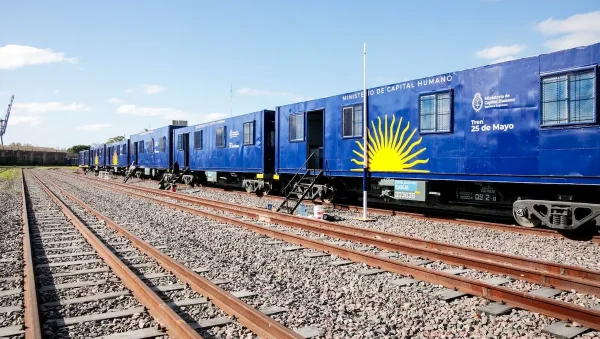 Vuelve el Tren 25 de Mayo y comenzará su recorrido en Chaco