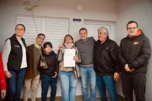 San Bernardo recibió viviendas recuperadas por la Provincia