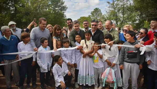 General San Martín: inauguraron un ripio esperado por vecinos y productores