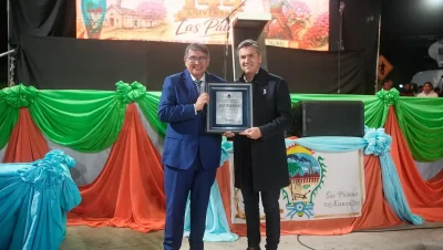 Zdero anunció obras y proyectos para Las Palmas en su aniversario