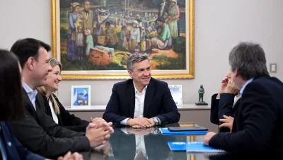 Leandro Zdero encabeza una reunión con representantes de UNICEF en Chaco